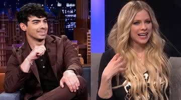 Joe Jonas e Avril Lavigne em entrevistas na televisão norte-americana - YouTube