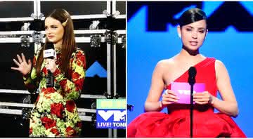 Joey King e Sofia Carson apresentaram prêmios e chamaram a atenção no Video Music Awards 2020 - Cindy Ord/Frazer Harrison/Getty Images