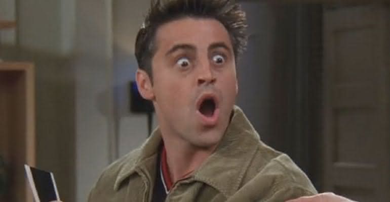 Matt LeBlanc como Joey Tribbiani em "Friends" - Divulgação/Warner Bros. Pictures