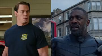 Personagem de John Cena em Brincando com Fogo e Idris Elba em Hobbs & Shaw - Divulgação/Paramount Pictures/Universal Pictures