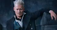 Johnny Depp interpretou Gerardo Grindelwald em "Animais Fantásticos" - Divulgação/Warner Bros. Pictures