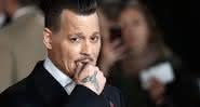 Johnny Depp na estreia de O Assassinato no Expresso do Oriente em Londres, na Inglaterra - John Phillips/Getty Imagens