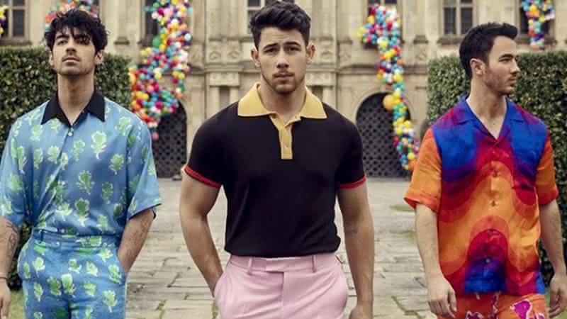 A banda tem apresentação marcada no Grammy no próximo domingo (24) - Divulgação/Jonas Brothers