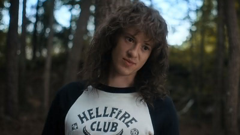 Joseph Quinn como Eddie Munson em "Stranger Things 4" - Divulgação/Netflix