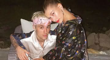 Hailey e Justin Bieber compartilham clique apaixonado nas redes sociais - Reprodução/Instagram