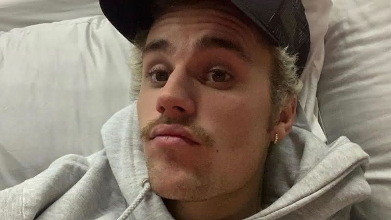 Justin Bieber em foto publicada em seu perfil - Instagram