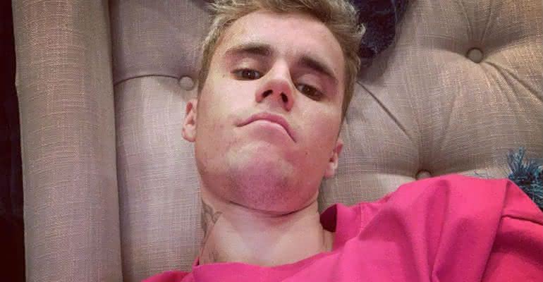 Justin Bieber em publicação nas redes sociais - Reprodução/Instagram