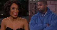 Kerry Washington e Kanye West em visitas ao programa - Reprodução/YouTube