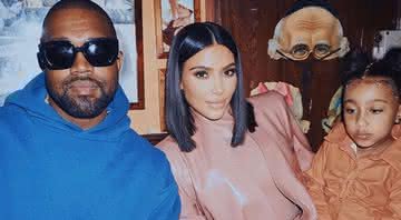 Kanye West e Kim Kardashian são casados desde 2014 e têm quatro filhos juntos - kanyew.est/Instagram