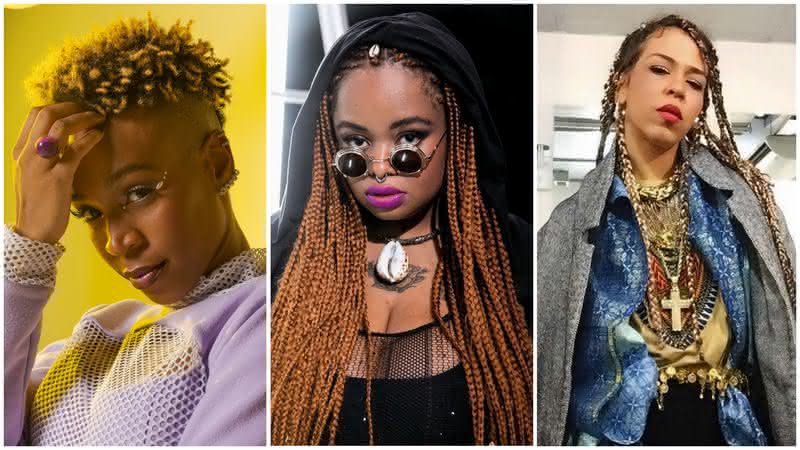 Karol Conká, Tássia Reis e Flora Matos abriram a década de 2010 como algumas das primeiras rappers a ganharem notoriedade na cena musical - Instagram