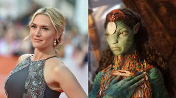 Kate Winslet surge como Na'vi em sua primeira foto de "Avatar 2"; veja - Divulgação/Getty Images: Photo by Mike Windle/ 20th Century Studios