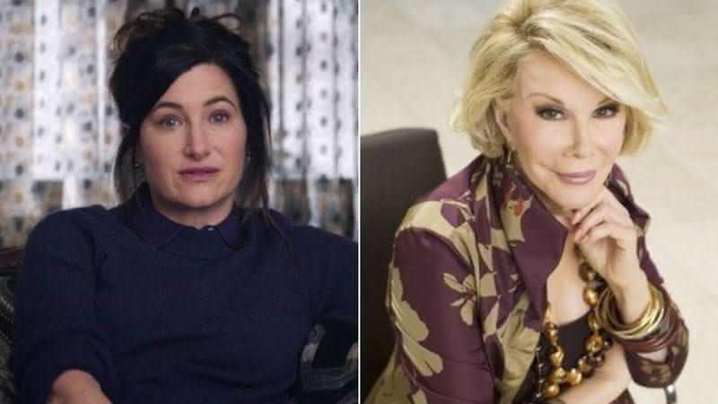 Kathryn Hahn viveria a comediante Joan Rivers em “The Comeback Girl” - (Divulgação/Disney+/NBC)