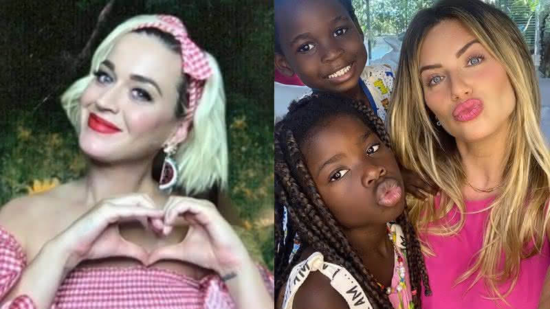 Katy Perry, Titi, Bless e Giovanna Ewbank em fotos publicadas nas redes - Instagram