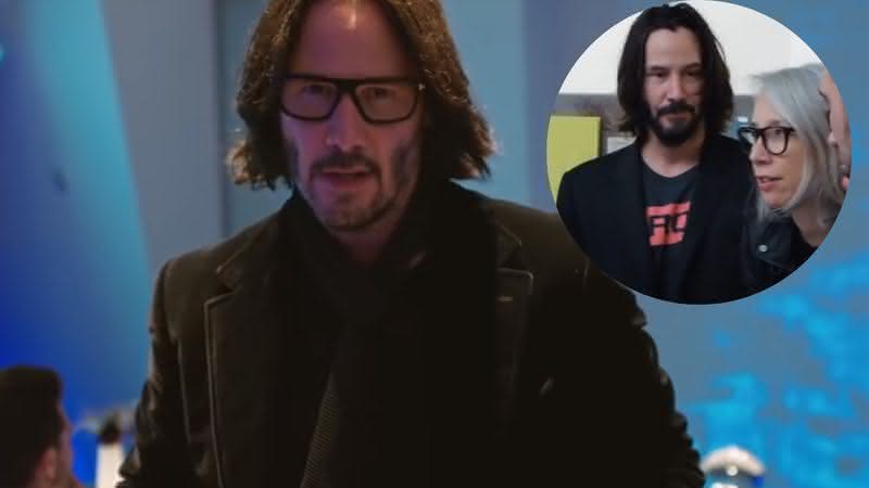 Keanu Reeves assumiu namoro com Alexandra Grant neste final de semana - Reorodução/Youtube