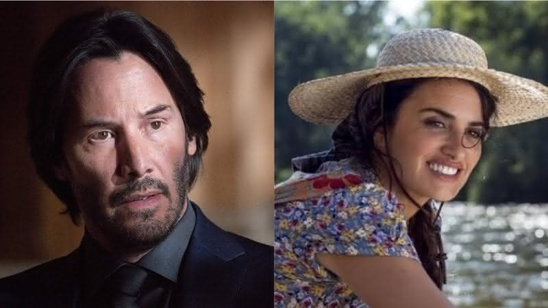 Keanu Reeves em Siberia e Penélope Cruz em Dor e Glória - Divulgação/Company Films/Universal Pictures