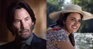 Keanu Reeves em Siberia e Penélope Cruz em Dor e Glória - Divulgação/Company Films/Universal Pictures