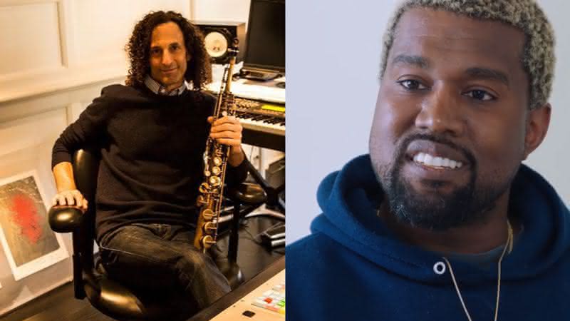 Kenny G e Kanye West - Instagram/YouTube