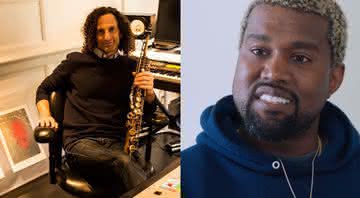 Kenny G e Kanye West - Instagram/YouTube