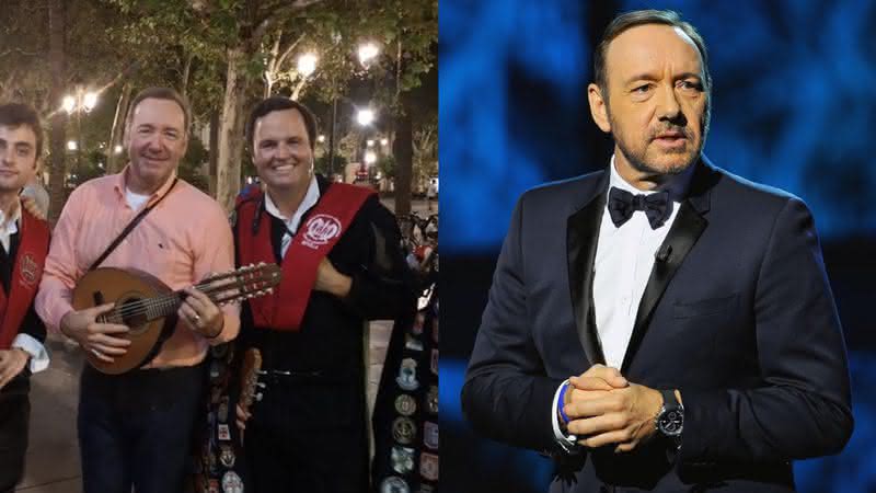 Imagem Kevin Spacey é visto na Espanha após acusações de assédio