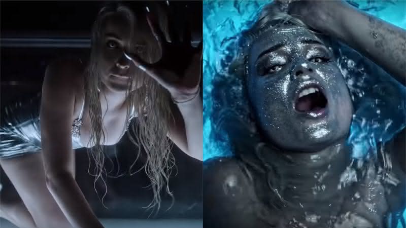 Kim Petras está coberta de glitter no clipe de Icy - YouTube