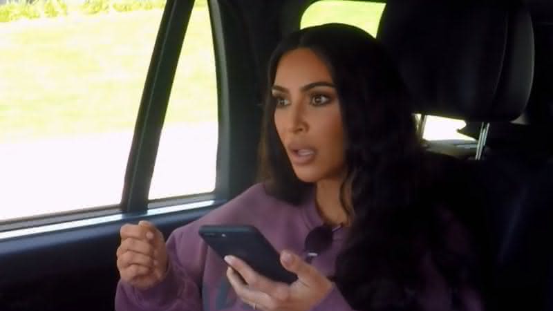 Kim Kardashian em Keeping Up With The Kardashians - Reprodução/Youtube