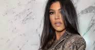 Kourtney Kardashian em foto publicada em seu perfil - Instagram