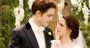 Kristen Stewart e Robert Pattinson em casamento de Crepúsculo: Amanhecer - Parte 1 - Divulgação/Paris Filmes