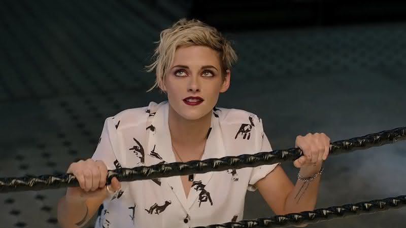 Kristen Stewart em cena do trailer de "As Panteras" - Divulgação/Sony Pictures