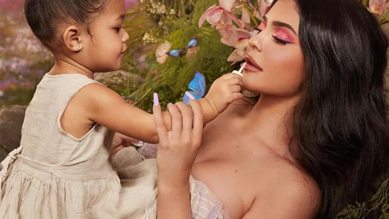 Stormi é a primeira filha de Kylie Jenner, fruto do relacionamento de Travis Scott - Instagram