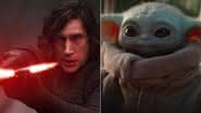 No "Teoria de Quinta" desta semana, em homenagem ao "Dia de Star Wars", relembramos a teoria bizarra de que Kylo Ren foi responsável pela morte de Grogu, por isso nunca o conhecemos no futuro da franquia - Reprodução/Lucasfilm