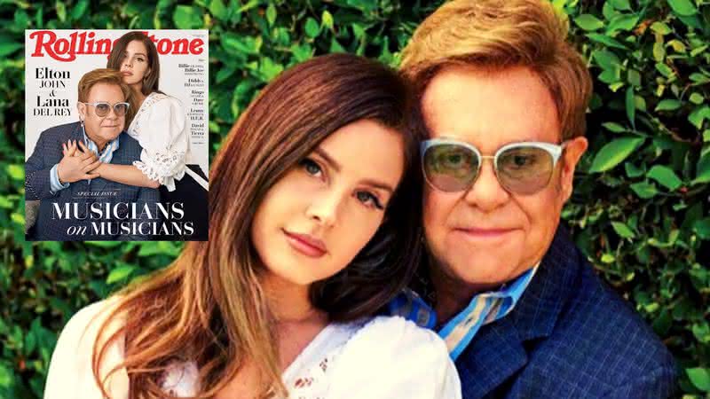 Lana del Rey e Elton John para a revista - Ryan McGinley/Rolling Stone