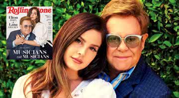 Lana del Rey e Elton John para a revista - Ryan McGinley/Rolling Stone