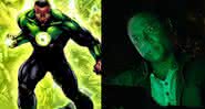 Lanterna Verde das HQs e John Diggle em Arrow - DC Comics/CW