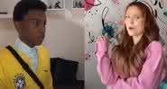 Jean Paulo e Larissa Manoela em vídeo sobre Carossel - Tik Tok