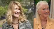 Laura Dern em Big Little Lies ao lado de Diane Ladd em entrevista - HBO/Youtube