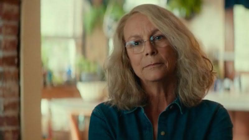 Jamie Lee Curtis como Laurie Strode em Halloween - Universal Pictures