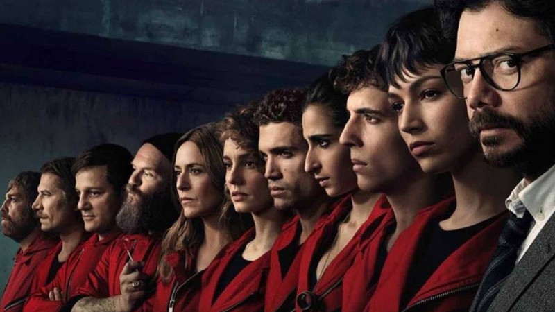 'La Casa de Papel' quebra recordes mundias e locais, sendo vista por mais de 34 milhões de contas na primeira semana - Reprodução/Netflix