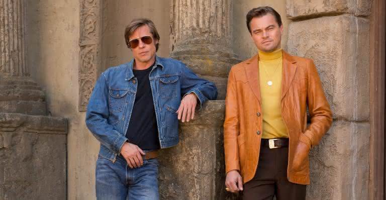 Brad Pitt e Leonardo DiCaprio em cena do novo filme de Quentin Tarantino, 'Era Uma Vez em Hollyood' - Divulgação/Sony Pictures Entertainment