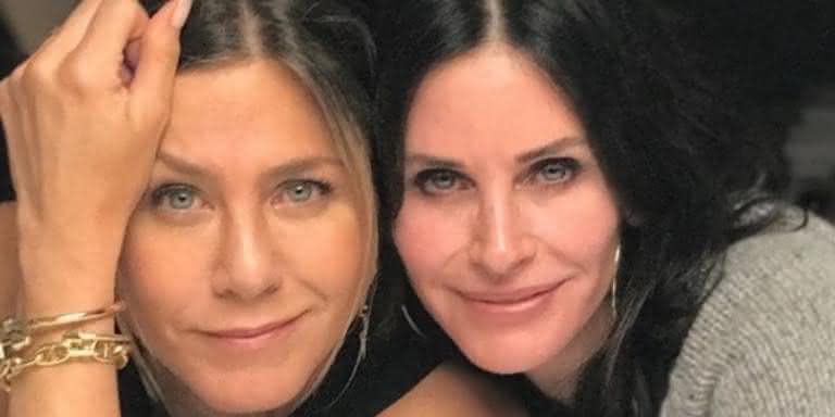 Jennifer Aniston e Courtney Cox - Reprodução Instagram