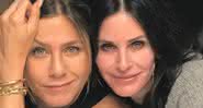 Jennifer Aniston e Courtney Cox - Reprodução Instagram