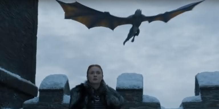 Cena da oitava e última temporada da série 'Game of Thrones', da HBO - Reprodução/HBO