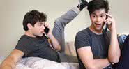 Noah Centineo e Ross Butler na primeira foto juntos em 'Para Todos os Garotos Que Já Amei 2' - Reprodução/Netflix