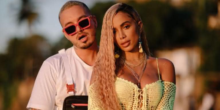 Anitta e J Balvin em 'Bola Rebola' - Reprodução Instagram