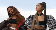 Ariana Grande e Victoria Monét no clipe de 'Monopoly' - Reprodução