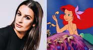 Lea Michele fará voz de Ariel em performance ao vivo - Reprodução