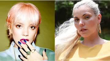 Lily Allen e Duda Beat - Reprodução