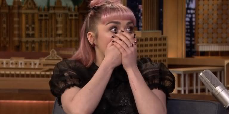 Maisie Williams soltou spoilers de GoT sem perceber - Divulgação / Youtube