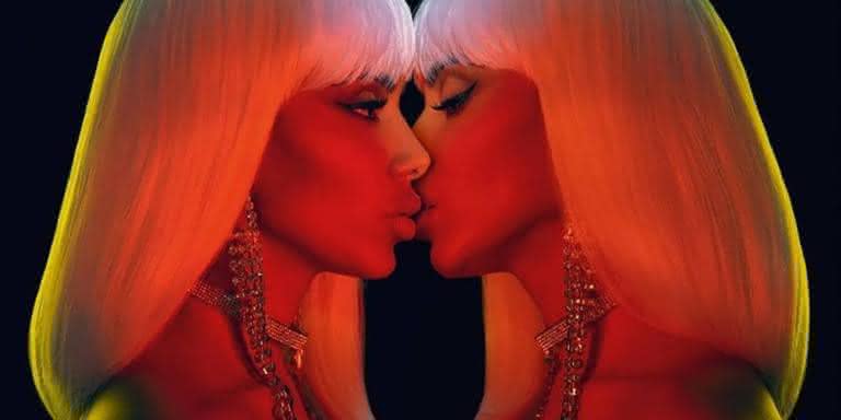 Capa do novo disco de Anitta, 'Kisses' - Reprodução/Instagram