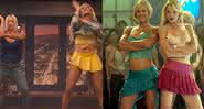 Atrizes de 'As Branquelas' recriam cena do filme - Reprodução/Montagem