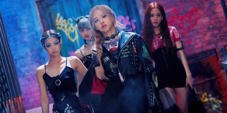 Cena do clipe 'Kill This Love', do grupo de K-Pop BLACKPINK - Reprodução/YouTube